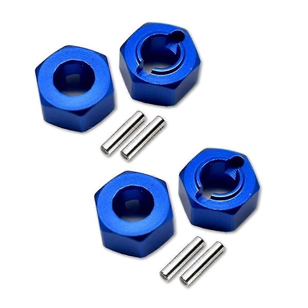 4 stk Metall Hjul Hex Nav Adapter Kombinator for Losi 1/18 Mini-T 2.0 2WD Stadium Truck RC Bil Oppgradering