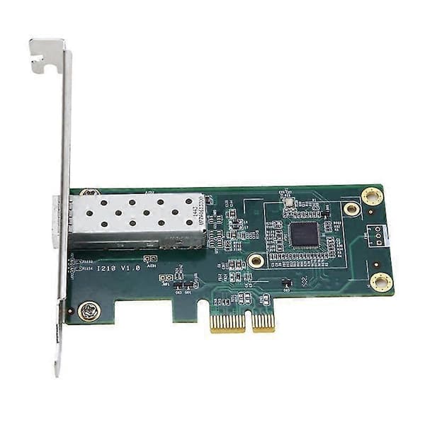 Pci-e Server Netværkskort Gigabit Fiber Optisk Netværkskort I210 Chip Diskless Esxi Understøtter Single-