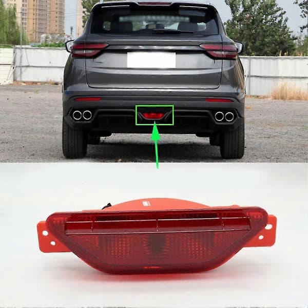 Bil Bakre Baklys Støtfanger Midtre Nedre Bremselys Reflektor Tåkelys For Geely Coolray Sx11 /prot