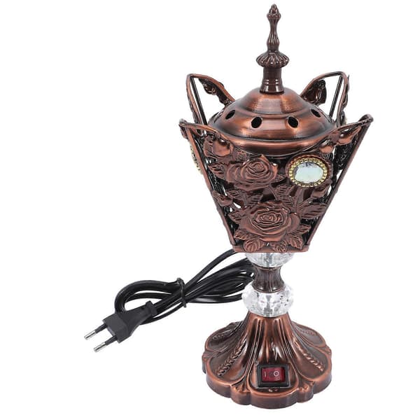 Frankincense Røkelsesbrenner Elektrisk Røkelsesbrenner Kull Røkelsesbrenner Røkelsesbrenner (EU-plugg)