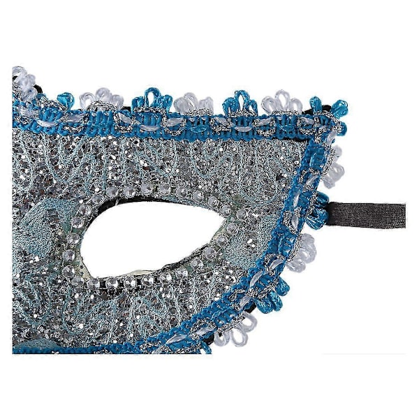 Dame Blonde Maske Venetiansk Maskeradeball Ansikt, Øye ()