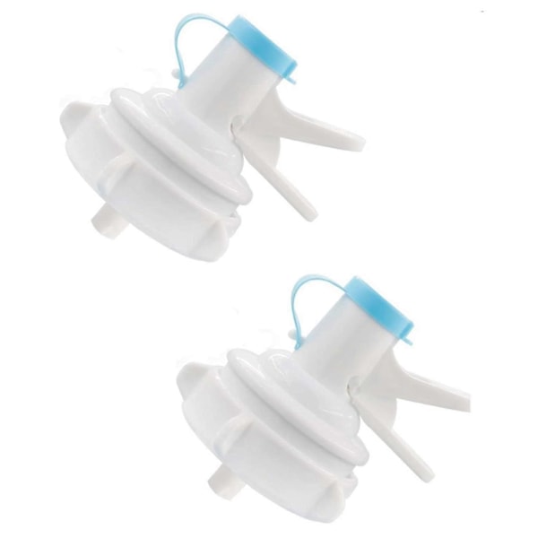 2-pack Vattenautomatventil, Vattendunk Dispenser Ventil Vattendunk Lock Flaska Pip Återanvändbar Plast
