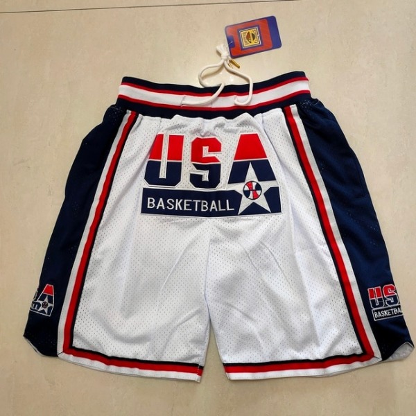 2023 nya basketshorts American Dream Team basketshorts white 2XL