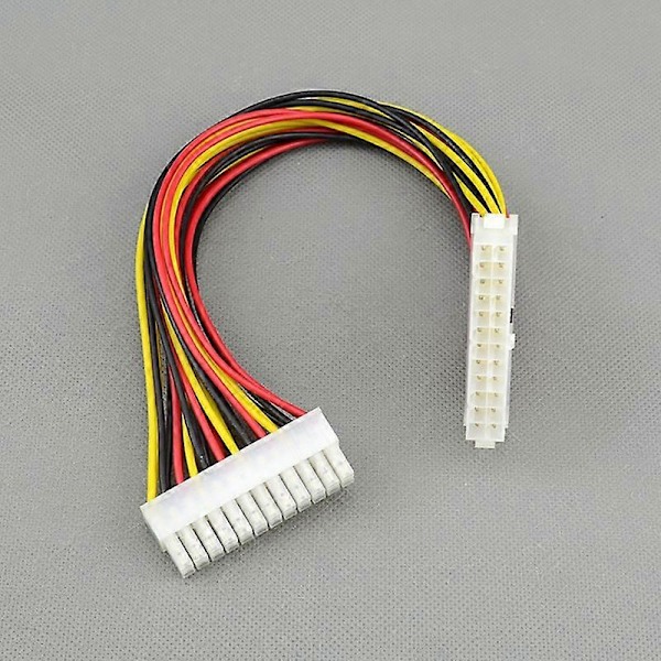 24-nastainen uros - 24-nastainen naaras PC PSU virtalähde ATX jatkokaapelin liitin