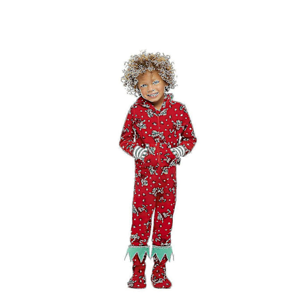 Matchande julpyjamas set för barn 5T