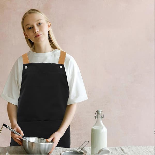 Café Forkle Husholdningsforkle Slitesterkt Forkle Restaurantforkle Blomsterhandlerforkle