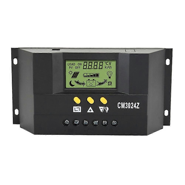 CM3024Z 30A 12V/24V Solar Charge Controller Generator til solpanelbatteri til hjemmet