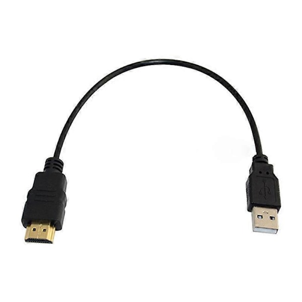 20 tuuman HDD A uros - USB 2.0 uros adapterimuunnin latauskaapeli