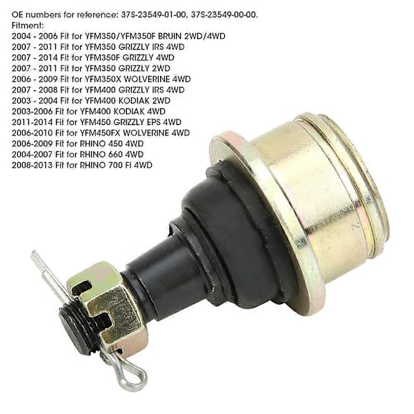Pallopää 37S235490100 37S235490000 Vaihto Yamaha YFM350 YFM400 YFM450