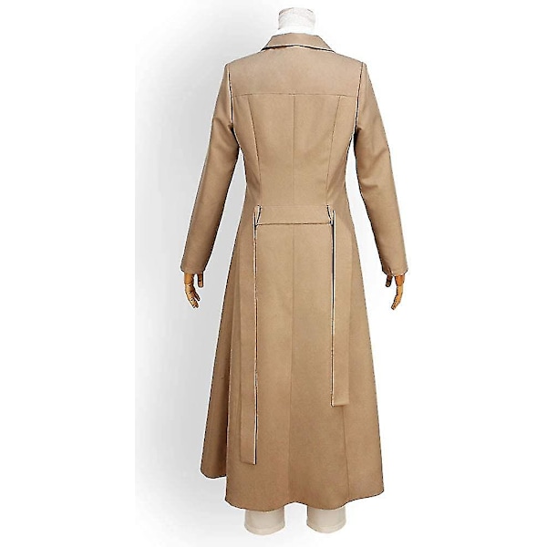 Anime Bungo Stray Dogs Cos Dazai Osamu Cosplay Kostym Halloween Överrock Komplett Set Custom-Made