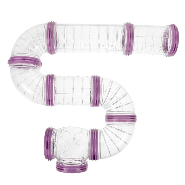 1 Set Hamsterrör Kit DIY Hamstertunnel Äventyr Extern Rör Hamsterbur Tillbehör
