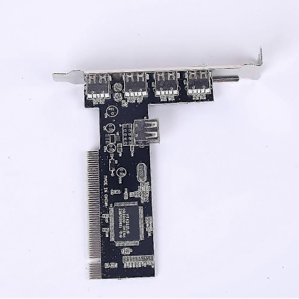 Usb 2.0 4 Porttia 480mbps Nopea Via Hub Pci -ohjainkorttisovitin Pci-kortit Vista Windows M:lle