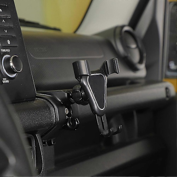 Bilfäste Mobiltelefonhållare GPS Ställ Fäste Passar För Jimny Jb74 Jb64 2019-2021 2022 Interiör Acce