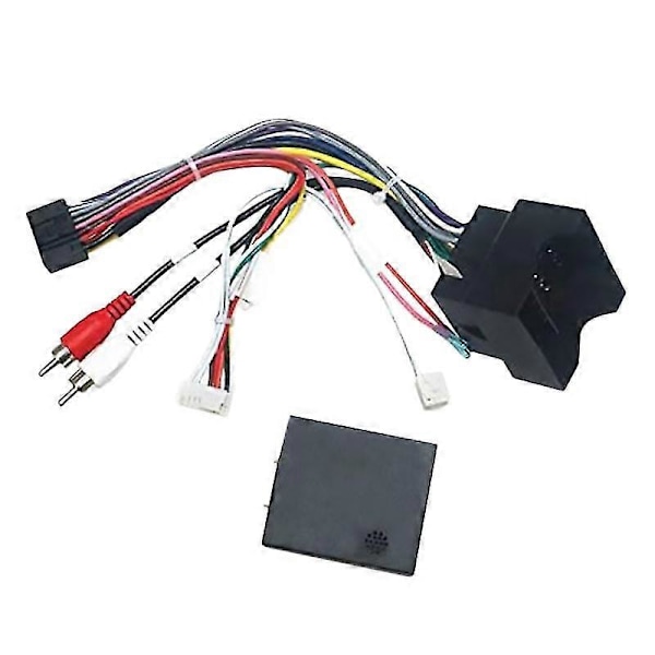 Auton audio 16-pin virtajohtosarja-adapteri audiojohtosarja Canbus-laatikolla B200/w211/ml/vito/viano 2005-2