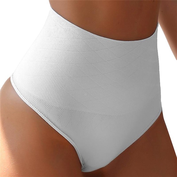 Slimming Trosor för kvinnor Hög midja Magkontrollbyxor Kvinnlig Trainer Shaping Kalsonger Butt Lifter Shapewear Underkläder S-2xl White S