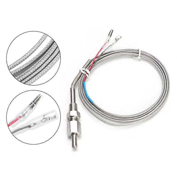 1/8in NPT Bil Udstødningstemperatur Sensor Termometer Transmitter Transducer Tilbehør