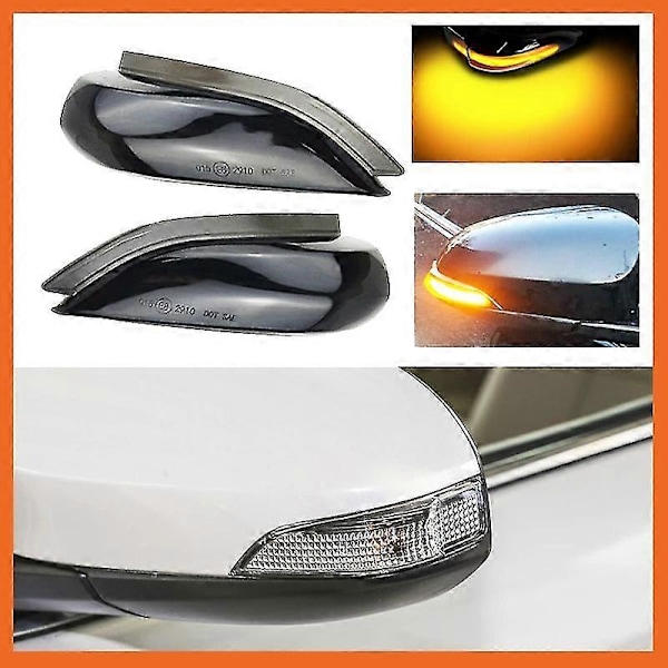 Bil LED Dynamisk Bakspejl Lys Blinklysindikator Til Corolla Yaris Xp130 E180 Prius