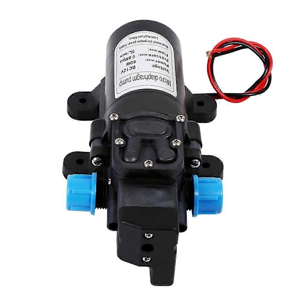 12V 60W 80PSI Älykäs Korkeapaine Itseimevä Vesipumppu Kotiin ja Puutarhaan