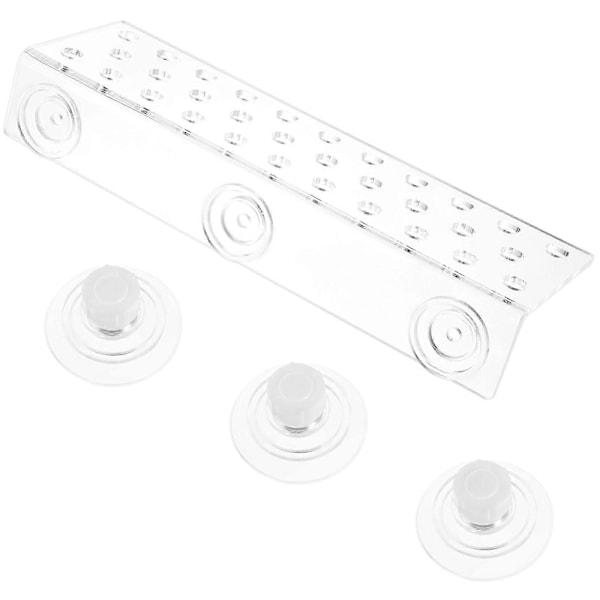 POPETPOP Korallholder 32 Hull Akryl Korall Frag Rack SPS Knappholder Base for Akvarium