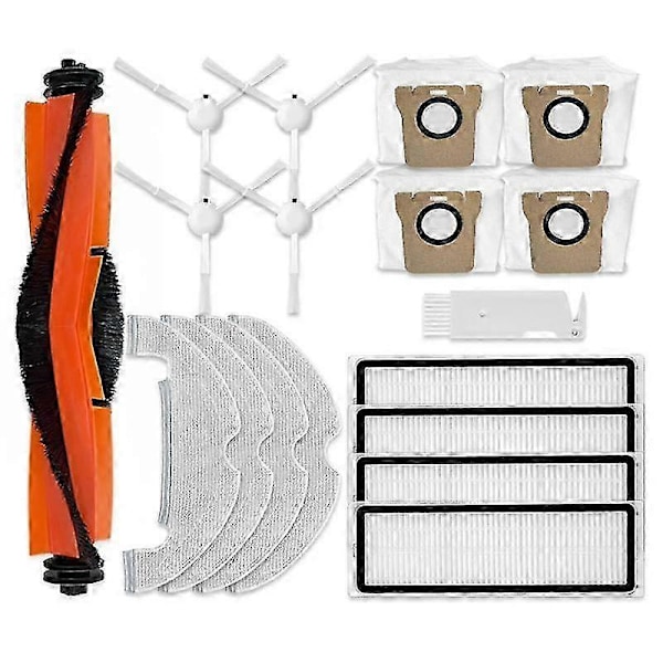 Til Xiaomi Robotstøvsuger X10 Udskiftning Reservedele Tilbehør Hoved Sidebørste Hepa Filter Moppe CloP20211224468