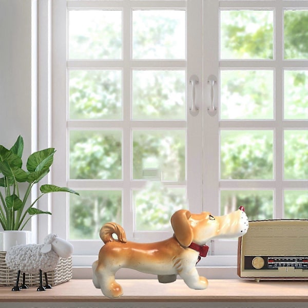 Hundestatue Figurer Model Simulation Hund Resin Figurer Til Børn Boligindretning Tilbehør Børn
