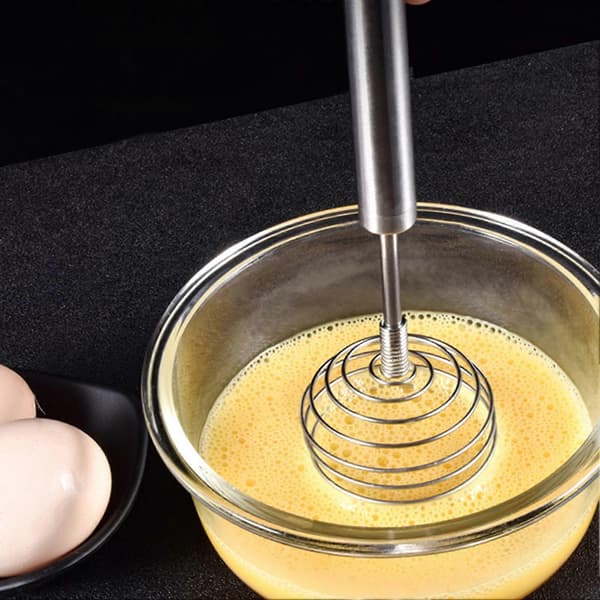 Eggvisp Non-stick Sterk Konstruksjon Rustfritt Stål Røring Slitesterk Eggpisk for Kjøkken