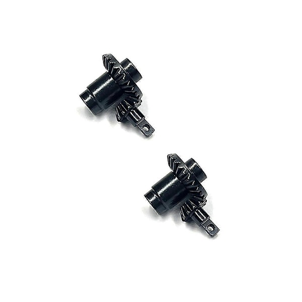 För Fcx24 2 Set Metall Stål Främre Och Bakre Axelväxel 12t 24t 1/24 Rc Crawler Bil Uppgraderingsdelar Acce