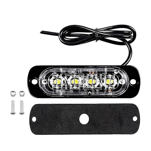12-24v 12w 4led Keltaiset Sivuvilkut Auton Varoitusvalot Sumuvalot Hätävalot Merkkivalot Led