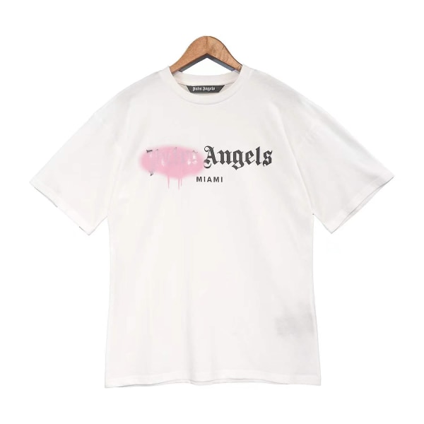 Palm Angels print Unisex Mode Casual Kortärmad Bomull style3 L