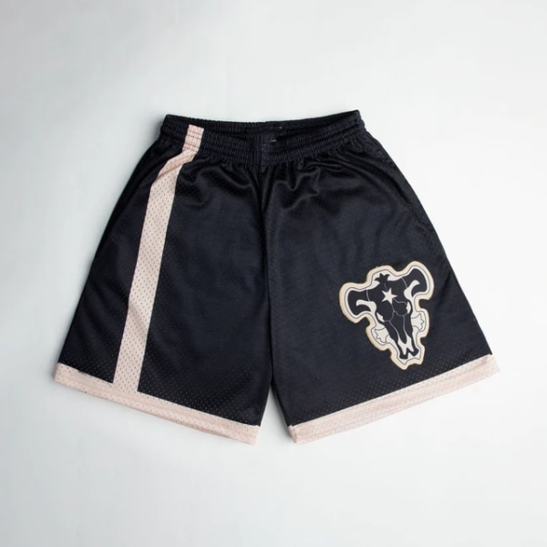 Anime Shorts Demon Slayer 3D-utskrift Casual Sports Shorts M