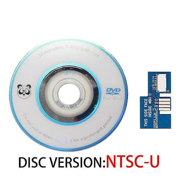 Sd2sp2 Adapter Udskiftning - SD Kortlæser + V 0.5 Cd + Xeno Chip Til Ngc Spillekonsol, Ntsc-u-xeno-