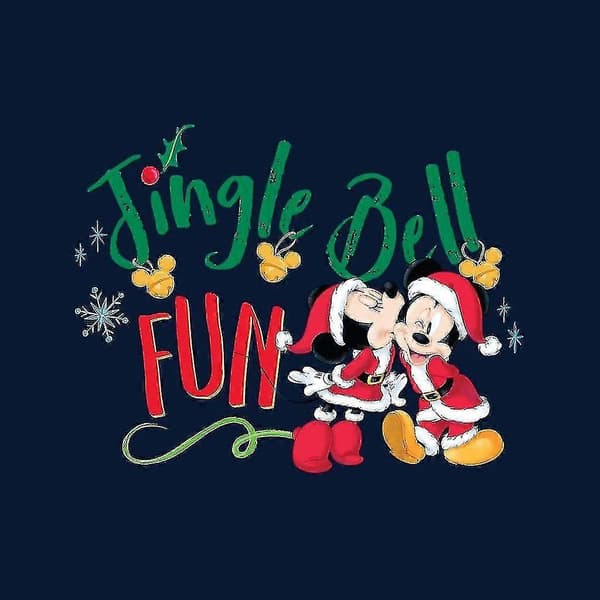 Disney Julepakker Med Julemoro Damegenser Navy Blue Small