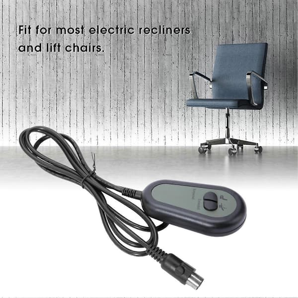 Elektrisk lenestol sofa 2-knapps fjernkontroll håndbryterkontroller