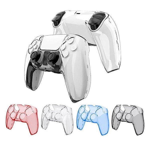 Spillkontrollerdeksel Sklisikkert Vanntett Vaskbart Ergonomisk Design Knapp Trigger Beskyttelseshylse Kompatibel PS5