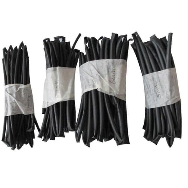 4 X 1 Meter Längder Krympslang 3mm 4mm 5mm 6mm