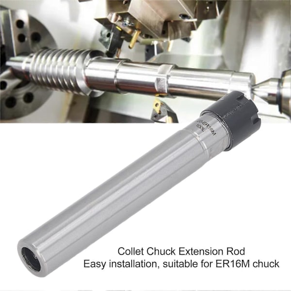 Collet Chuck -jatkovarsi C20ER16M135L Suora varsi Työkalunpidike ER16M Avain CNC-sorvin jyrsintään