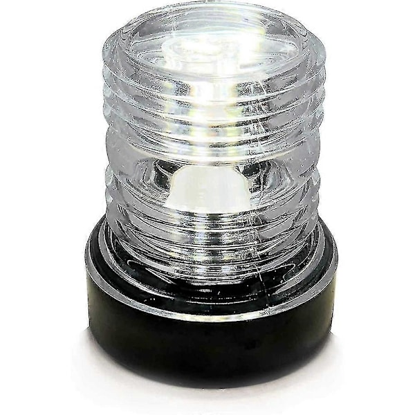 Veneen ja jahdin navigointiankkurivalot, ympäri 360 astetta valkoinen 12 V LED päivänvalo vedenpitävä signaali L