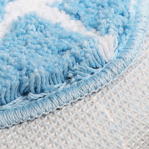 Tflycq Søt Dørmatte for Barn - Absorberende Baderomsmatter i Mikrofiber - Dørmatte Teppe Gulvmatte, Bladform