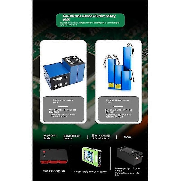 8a Aktiv Equalizer Balanserare 4s 6s 7s 8s 12s 14s 15s 16s 17s 18s 19s 20s 24s Bms Lifepo4/li-ion 5a