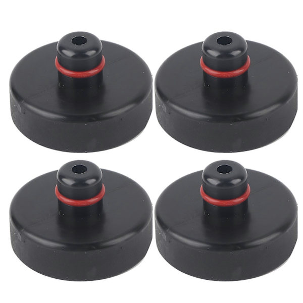 4 st Gummikloss Lyftplatta Stöd Chassi Adapter Passar Tesla Model 3/Model Y/Model S/Model X