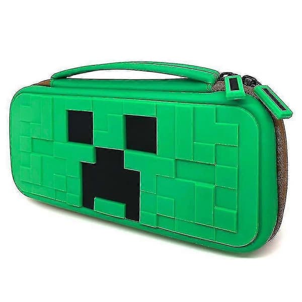 Bärväska för Nintendo Switch Minecraft med Minecraft och Switch Minecraft-spelkort, Spelförvaring