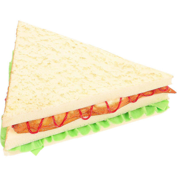 Fejkbröd Konstgjort Bröd Simulering Matmodell Dekoration Köksrekvisita (Sandwich)