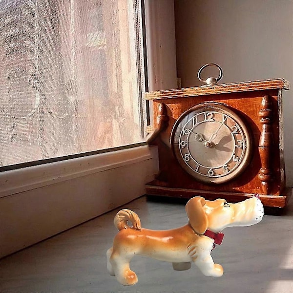 Hundestatue Figurer Model Simulation Hund Resin Figurer Til Børn Boligindretning Tilbehør Børn