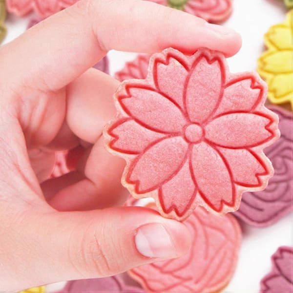 8 stk. Kageform Genanvendelige Bageforme Kage DIY Form Dessert Bageform Kiksform
