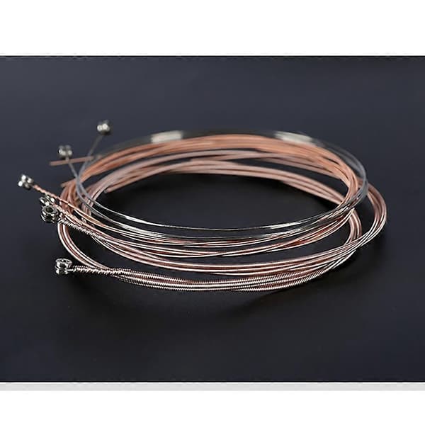 A206sl Akustiska Gitarrsträngar Set Rostfritt Stål Belagd Fosforbrons Rostskydd 1:a-6:e
