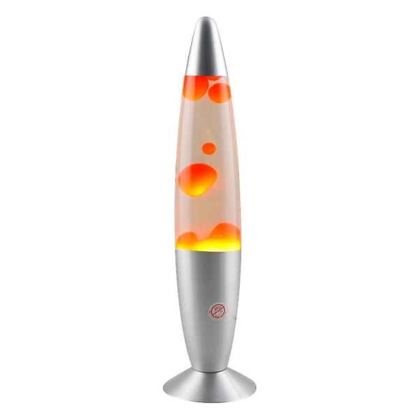 Kaunis nestemäinen vahan yövalo, suuri laavalamp Orange