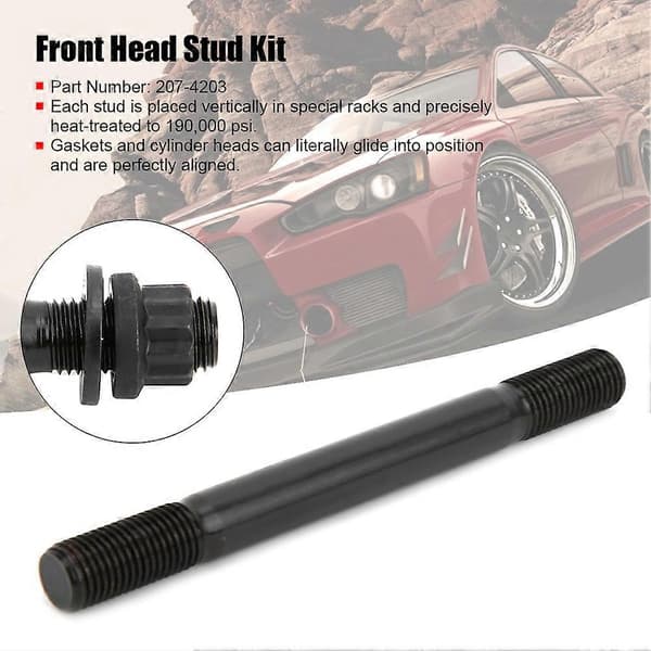 Cylinder Främre Toppbultar 11mm Bultar Kit 207-4203 Passar Mitsubishi Eclipse EVO8 EVO9