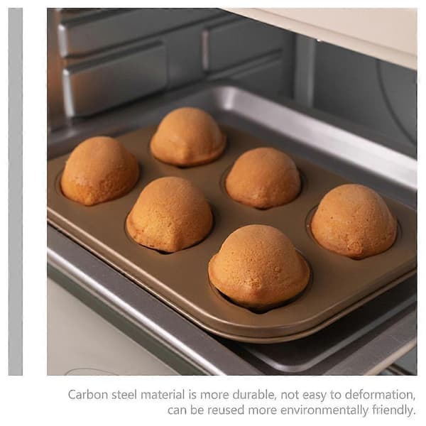 Non-stick citronformet muffin cupcake kage cookie brød bageplade bageform