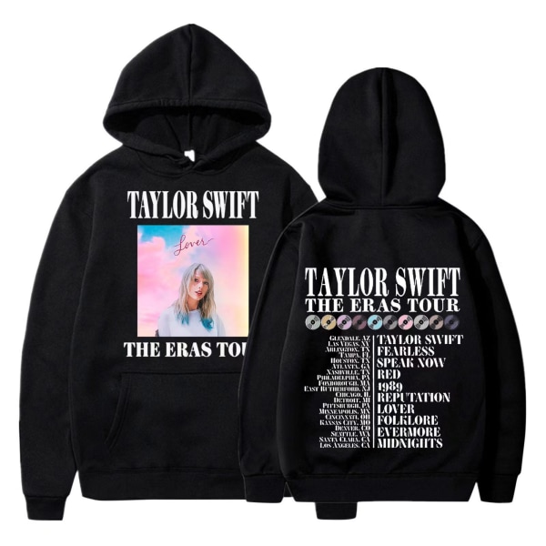 Taylor Swift -fanipusero miesten ja naisten hupparit black M
