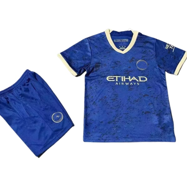 23-24 Manchester City specialutgåva anpassad jersey träningsdräkt kortärmad jersey T-shirt Cantona NO.7 L